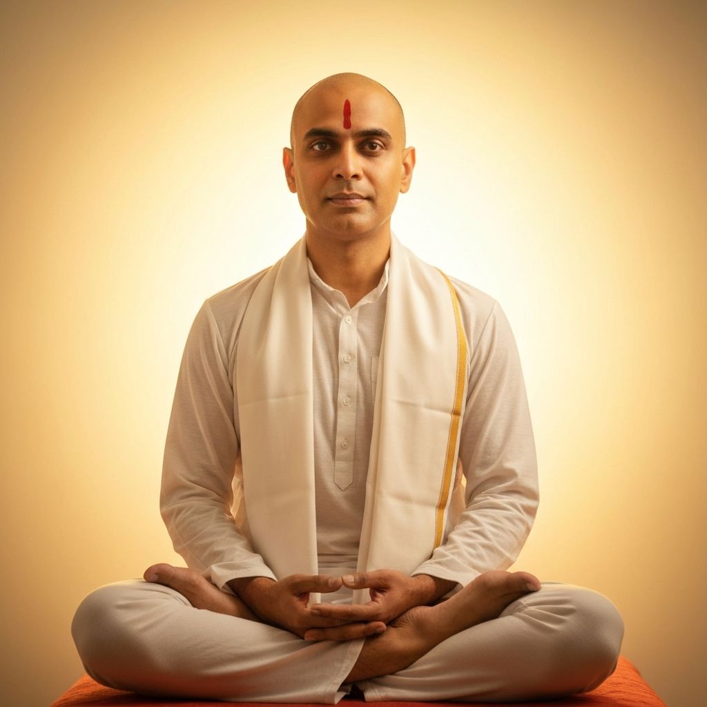 Shiva founder in a meditative setting